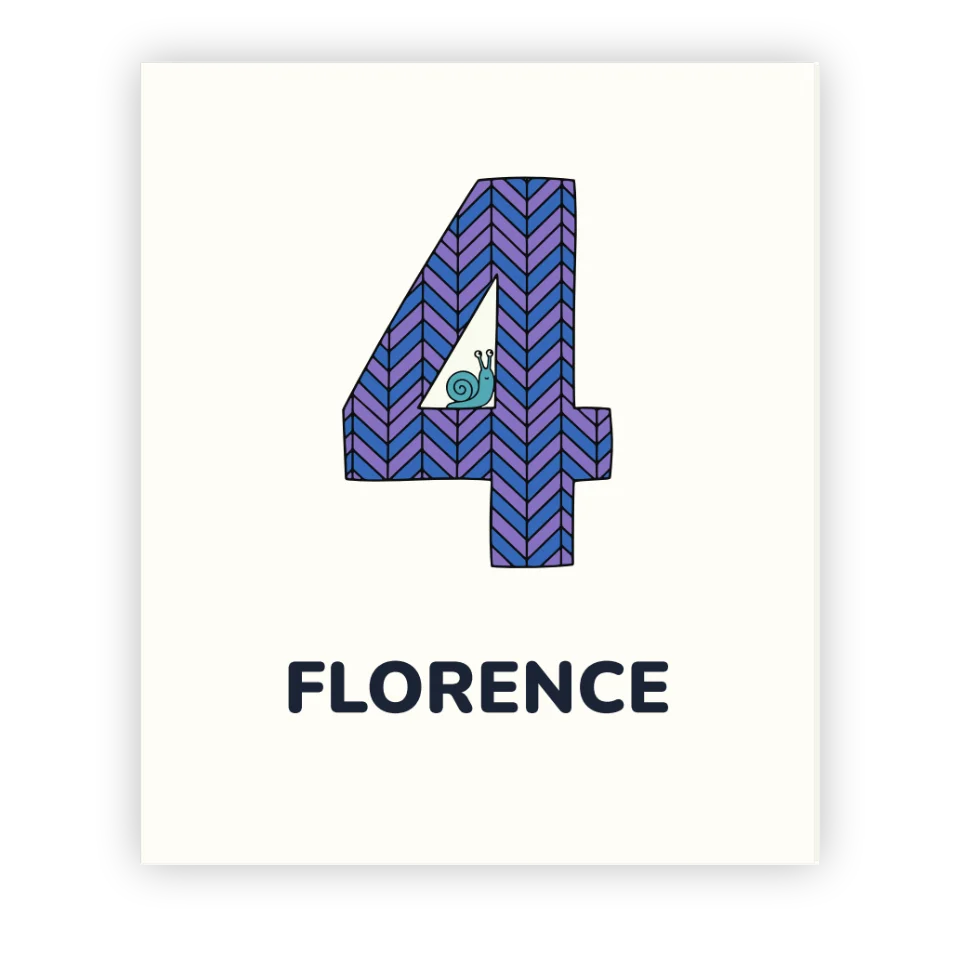 4 Year Old Birthday Book