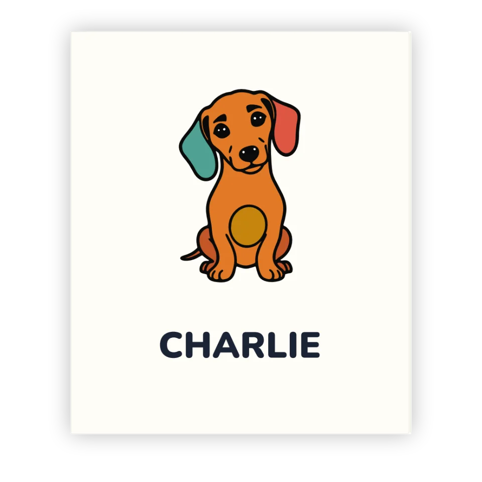 Dachshund Colouring Book