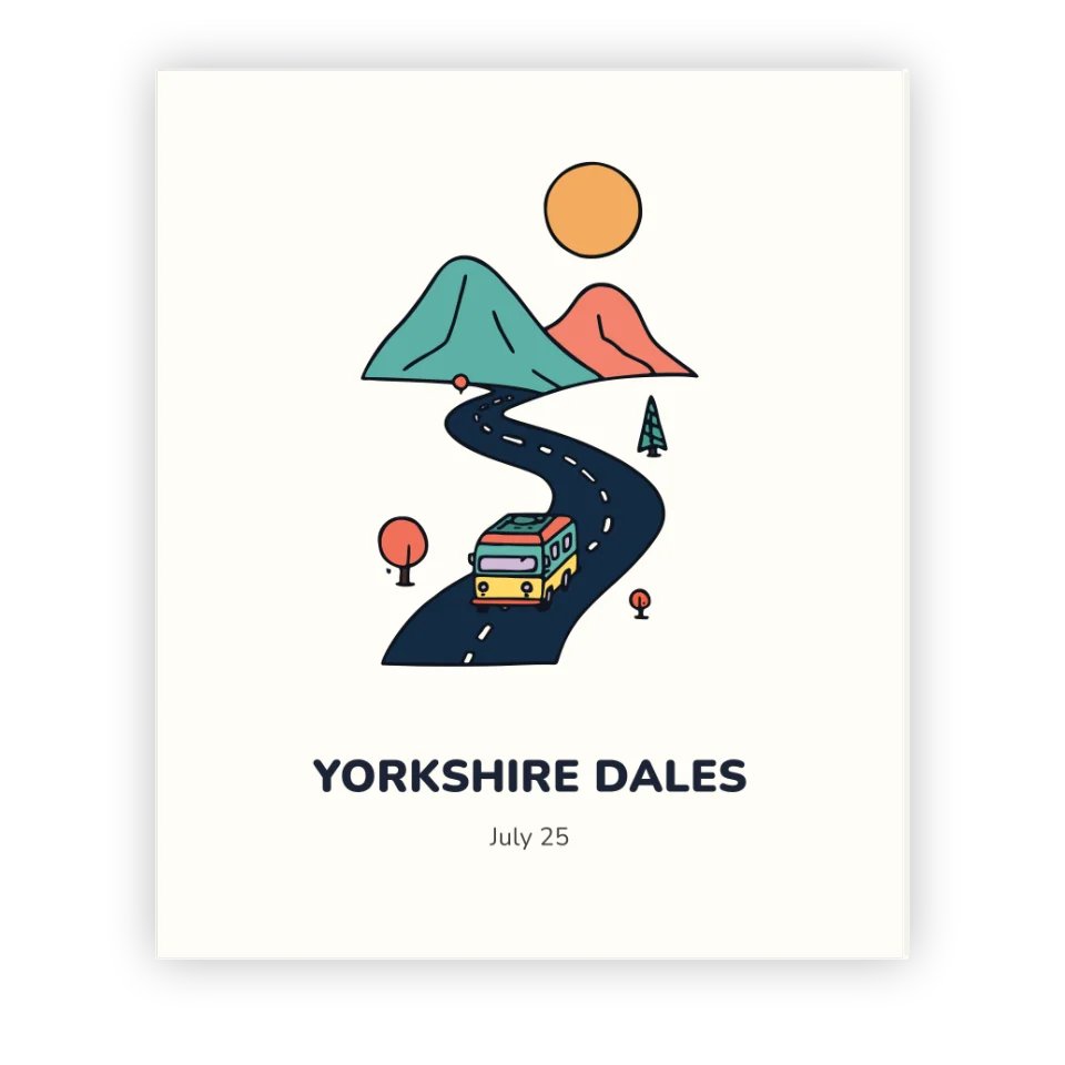 Road Trip Colouring Book