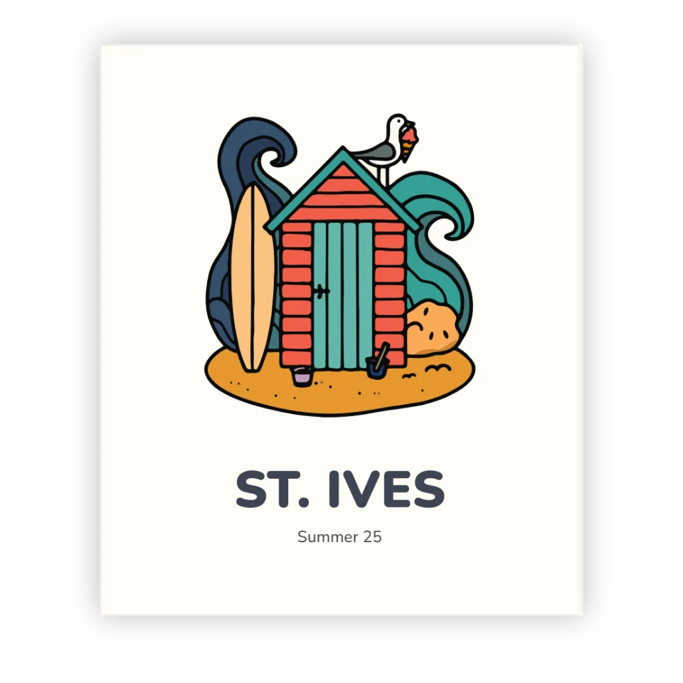 Beach Day Colouring Book